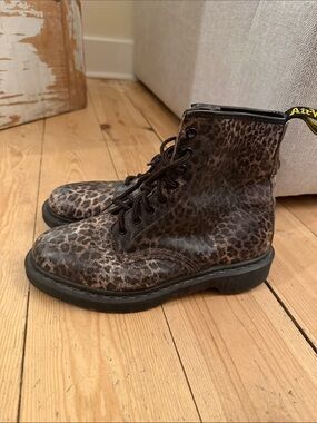 Dr. Martens Léopard Print Boots